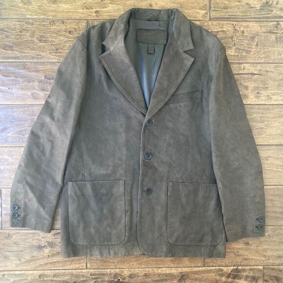 Wilke Rodriguez Brown Genuine Leather Jacket Large - Picture 1 of 8